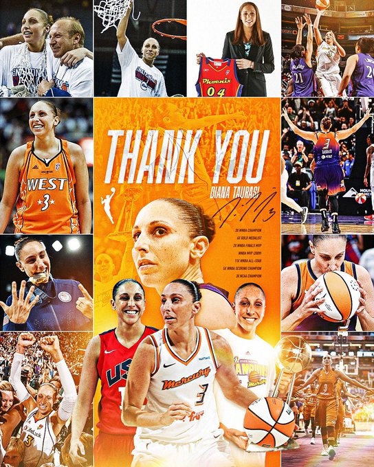  傳奇落幕！WNBA巨星陶樂西宣布退役 結(jié)束20年職業(yè)生涯