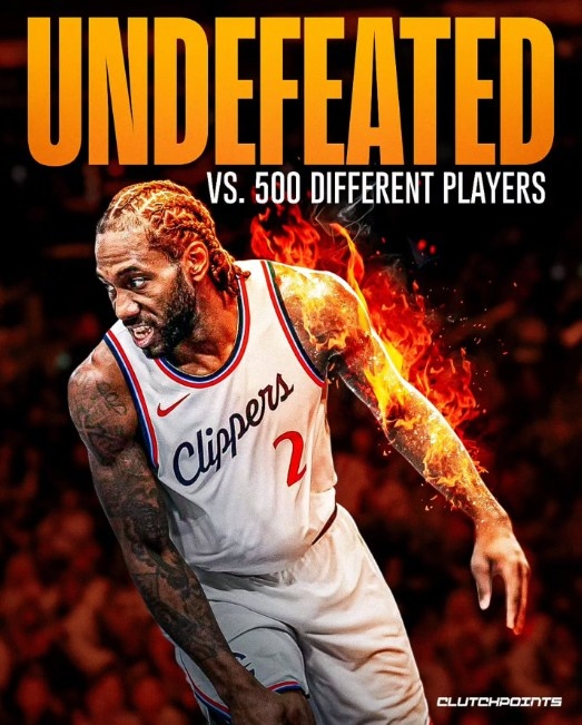  罕見統(tǒng)計！小卡對500球員保持不敗NBA首人 榜單2-6僅老詹非他隊友