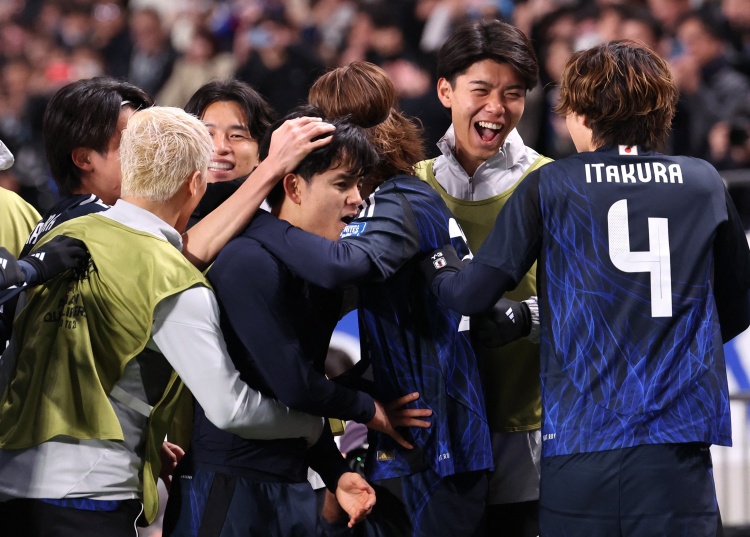  日本隊22名旅歐球員中15人來自五大聯(lián)賽，是22年3月出線時的兩倍