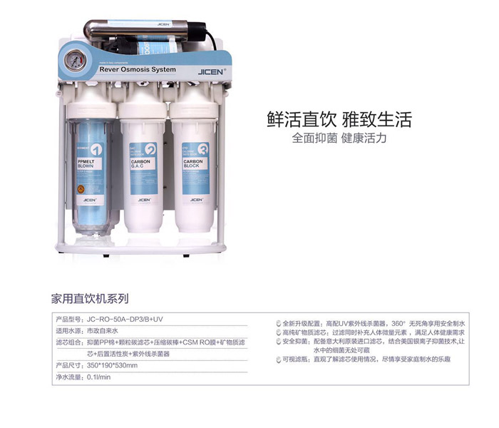 凈水器凈水流量越大≠越好，看凈水指標(biāo)選凈水器